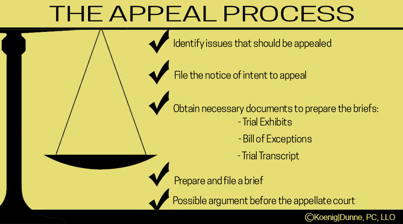 The Appeal Process, Part I – Koenig | Dunne